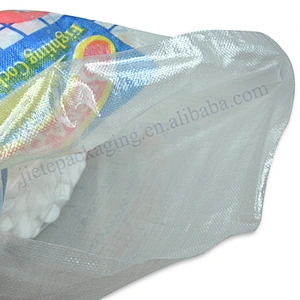 100% virgin transparent plastic laminated 25kg pp woven feed packaging for grain,silo,animal food