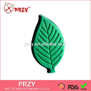 Handmade soap leaves the silicone mold