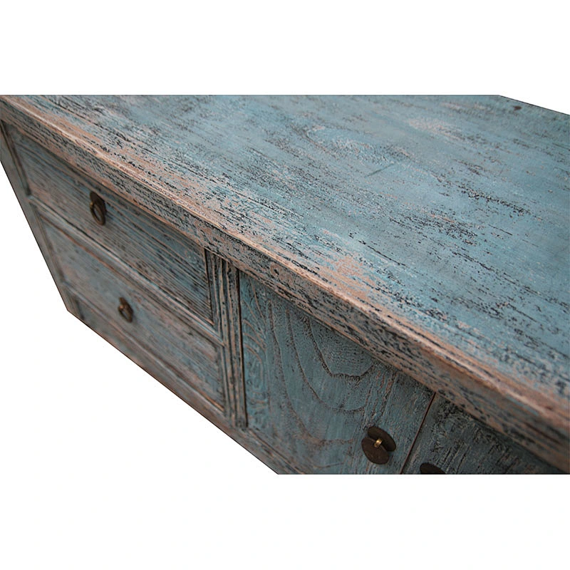 chinese antique reproduction distressed shabby chic buffet furniture