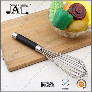 2017 Newest Gadgets Stainless Steel Egg Whisk Rotation