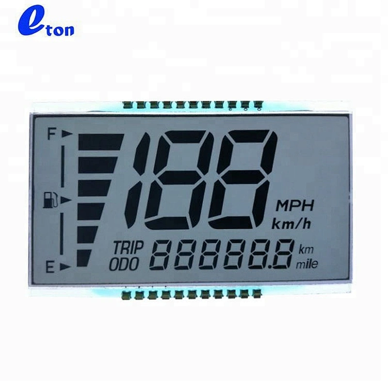 monochrome motorcycle e-bike speedometer screen htn lcd display