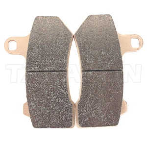 China manufacturers front rear sintered brake pad for Harley
