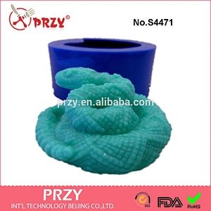 3d snake silicone soap mold snake mold for soap silicone animal soap mold