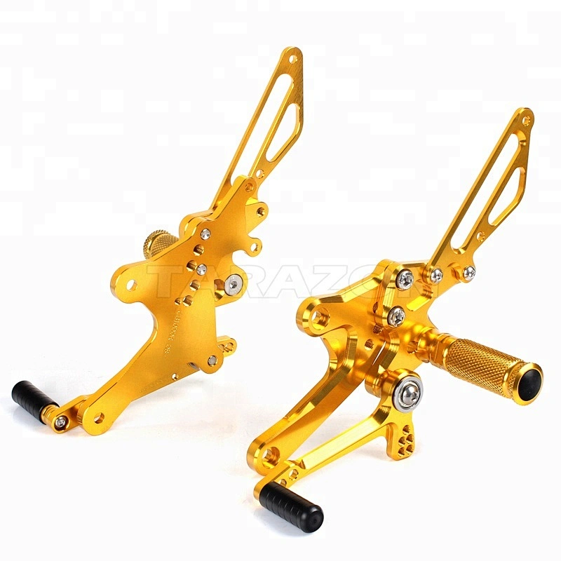 Aluminum motorcycle parts motorcycle rear set footrest for honda cbr