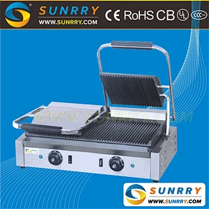 Industrial panni grill sandwich maker machine for pressing sandwich (SUNRRY SY-GR62C)