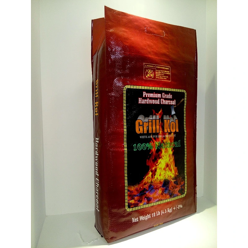 High quality big bag for coal 10kg activated charcoal bag bamboo charcoal packing bag