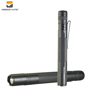 2018 New style Hot Selling Zoom Folus Switch Aluminium 2AA Battery torch light  LED Pen Flashlight