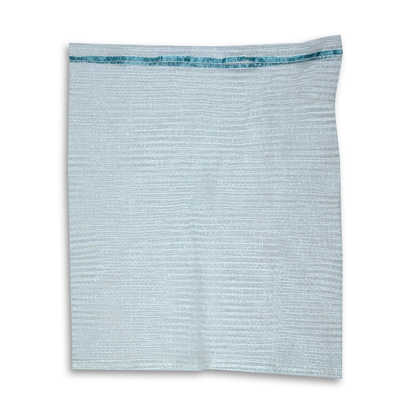 PE raschel mesh net bag packing vegetable and fruit