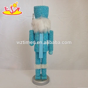 wholesale high quality wooden toys children like large christmas nutcrackers W02A069B