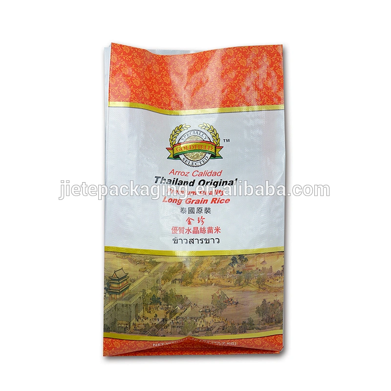 all kinds of plastic pp woven bags design 20kg of rice