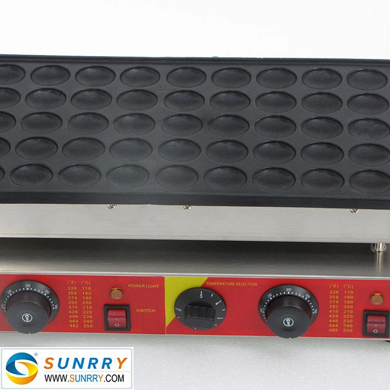 2018 Hot Sell Single Plate 50 Pcs Electric Poffertjes Grill Maker and Poffertjes Baker