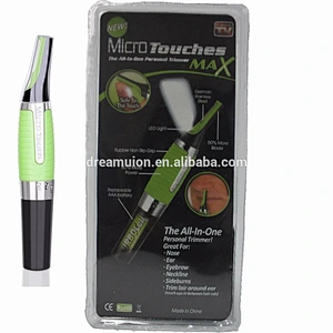 Micro Nose Touch Max Personal Ear Neck Eyebrow Hair Trimmer Groomer Remover Easy