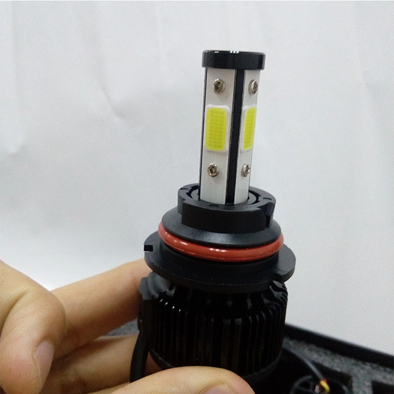 wholesale cars accessories led headlight china led light bulb 9007 9012 H13 4 side brightness Work Light