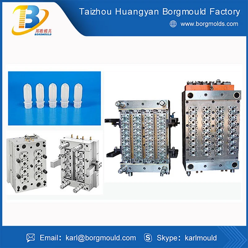 automatic pet plastic bottle preform injcrtion machine mould maker