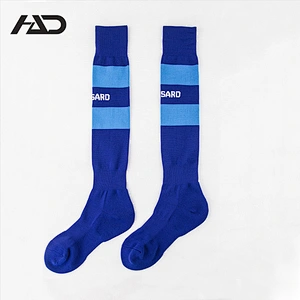 polyester jacquard over knee sport socks