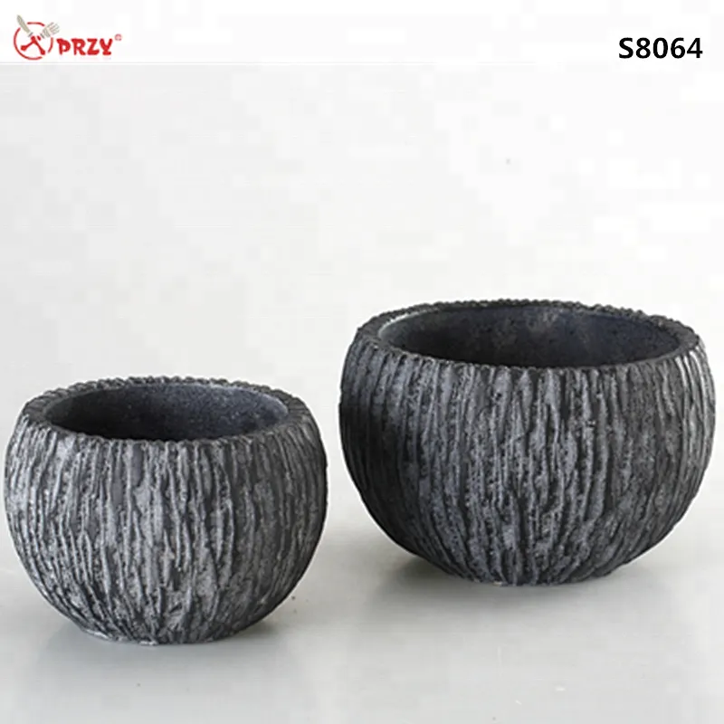 S8064 Personality succulents flower pot Mold concrete planter silicone Mould handmade vase silicone Molds