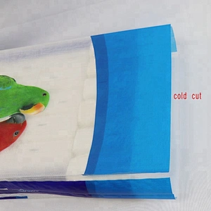 Moisture proof bopp laminated woven pp birdseed packaging bags, animal feed plastic bag sack 20kg