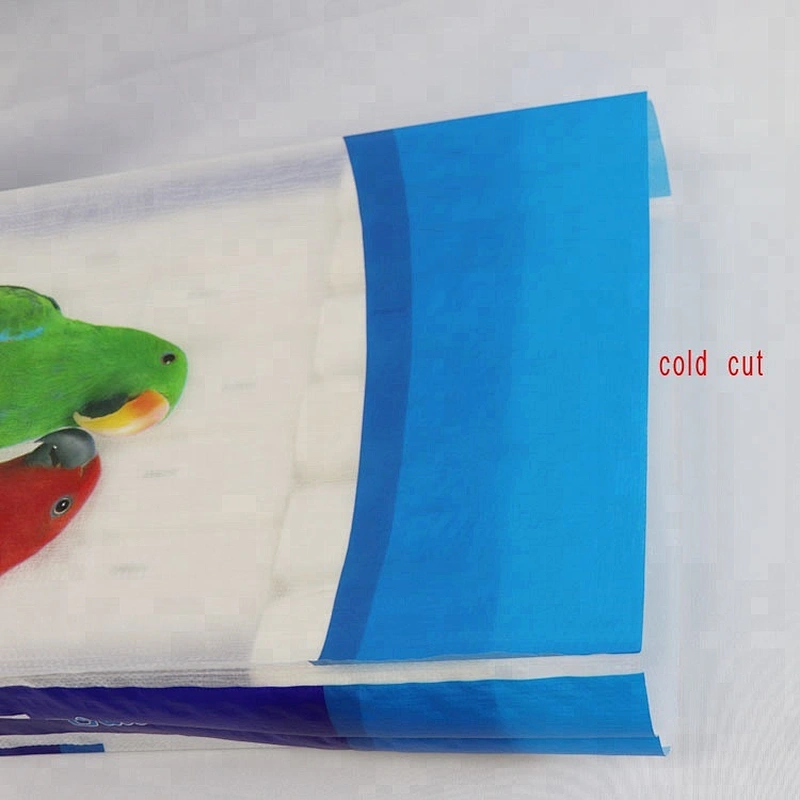 Moisture proof bopp laminated woven pp birdseed packaging bags, animal feed plastic bag sack 20kg