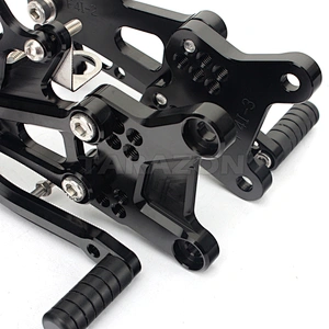 Adjustable Billet Aluminum Foot Peg Motorcycle Rear sets For Honda CBR 600 F4i