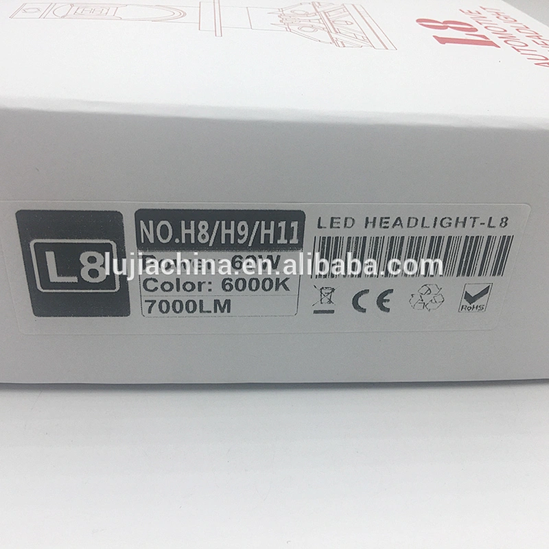 LED HEADLIGHT H8 H9 H11XHP70 LED BULB KIT 7000LMS