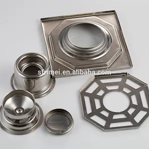 High Quality Bathroom Shower 304 Stainless Steel Square Floor Drain