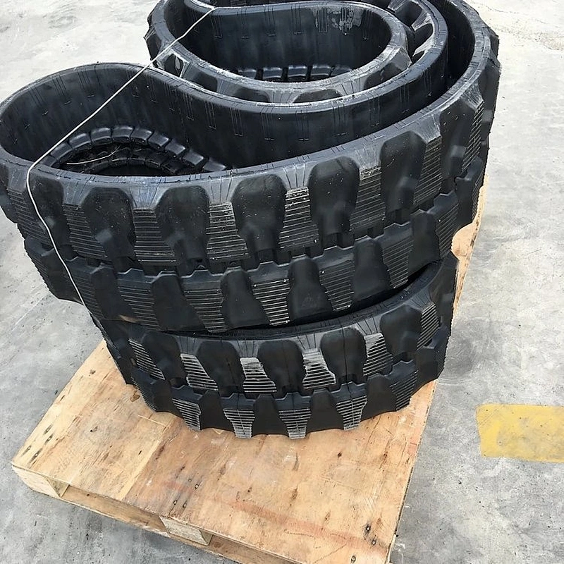 mini harvester rubber track mini excavator rubber tracks 500*100*57