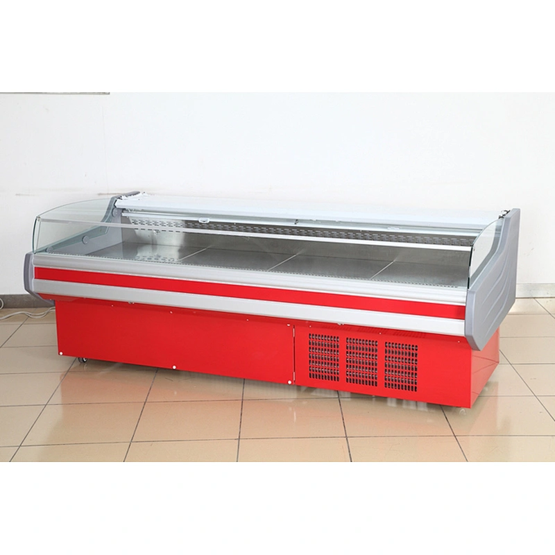 Hot Sale Supermarket Commercial Fresh Meat Display Cabinet and Meat Refrigerated Showcase