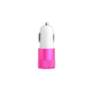 Wholesale Promotional Dual Usb Car Charger Custom Car Adapter Cell Phone Accessories Car Kit
