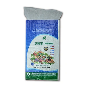 Custom wholesale pp woven manufacturer vegetables fertilizer bag 40kg