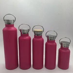 Cheap wholesale water bottles 304 stainless steel vacuum kettle for home and sport