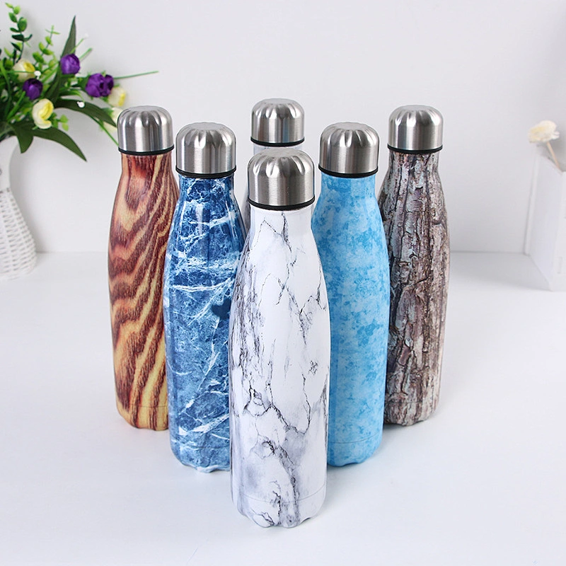Wholesale 400 ml Creative Vacuum Cup OEM 304 Stainless Steel Portable Vacuum Flask Double Wall Cup