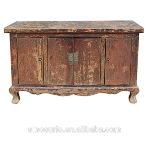 Asian China Classical Antique Hobby Lobby Distressed Wooden Buffet