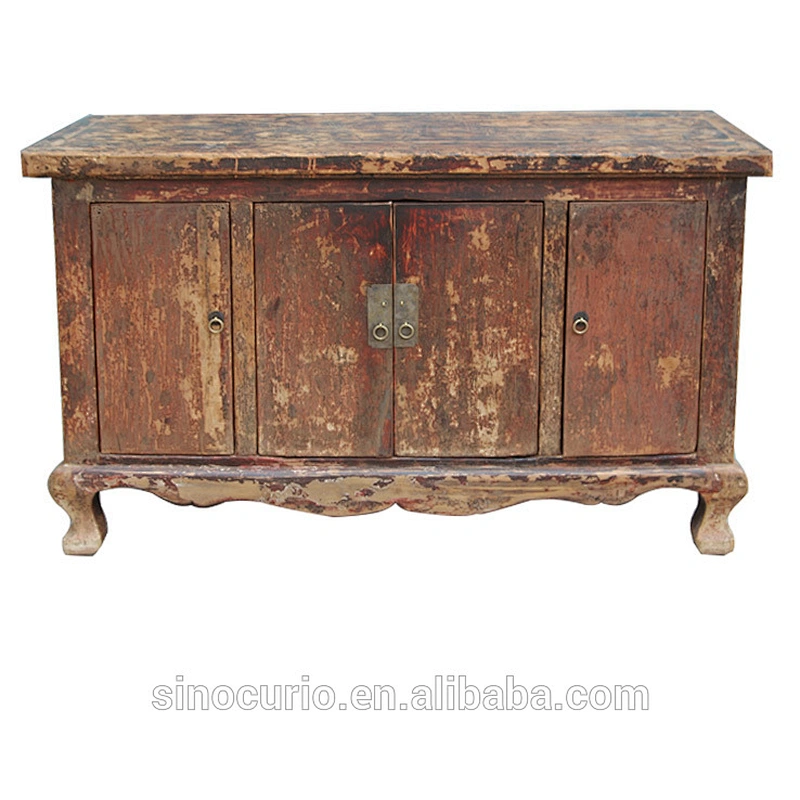 Asian China Classical Antique Hobby Lobby Distressed Wooden Buffet