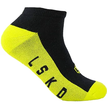 cotton non slip jacquard half terry sport socks