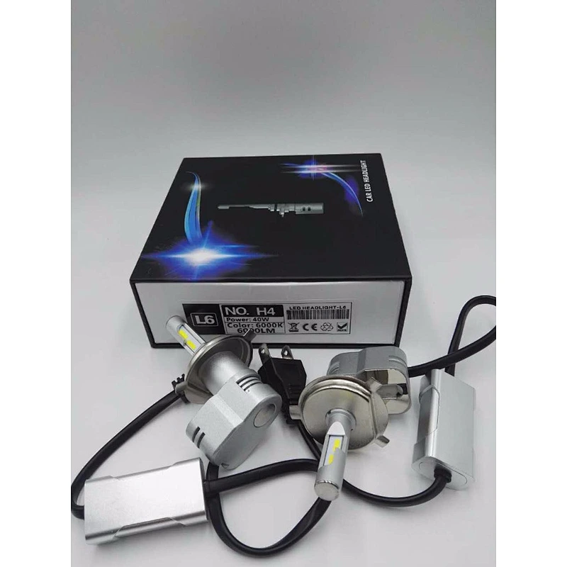 Lujia Auto Lighting System New product L6 Korea Seoul Y22 40w 6000lm 9003 h4 led waterproof car headlight manufacturer OEM&ADM