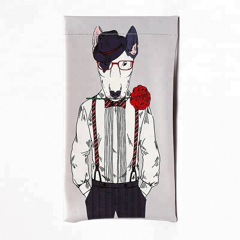 Custom Printing Soft Pouch Sunglasses Case Glasses Pouch