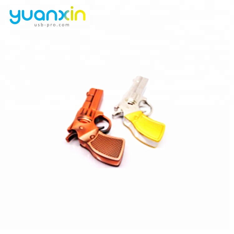 Revolver mini popular metal pen usb flash drive