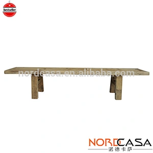 2016 new chinese style high quality Rustic solid wood dining tables