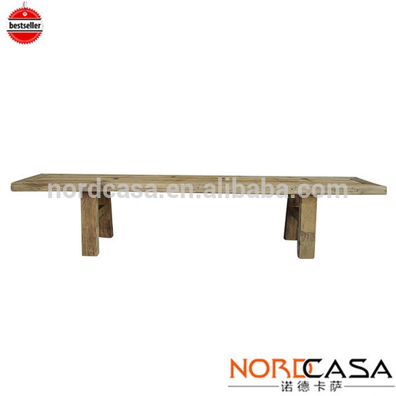2016 new chinese style high quality Rustic solid wood dining tables