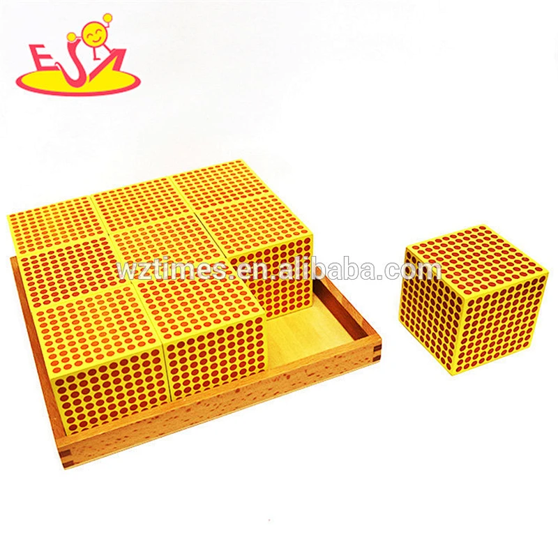 2018 New design toddlers wooden montessori preschool toys W12F004