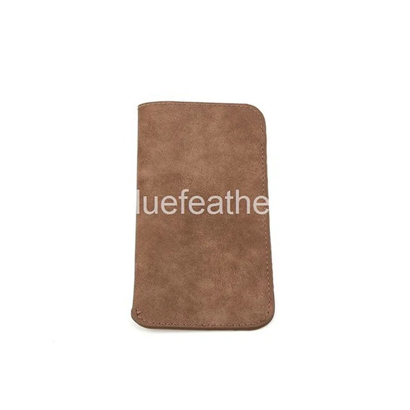Men's Soft PU Leather Sunglasses Pouch