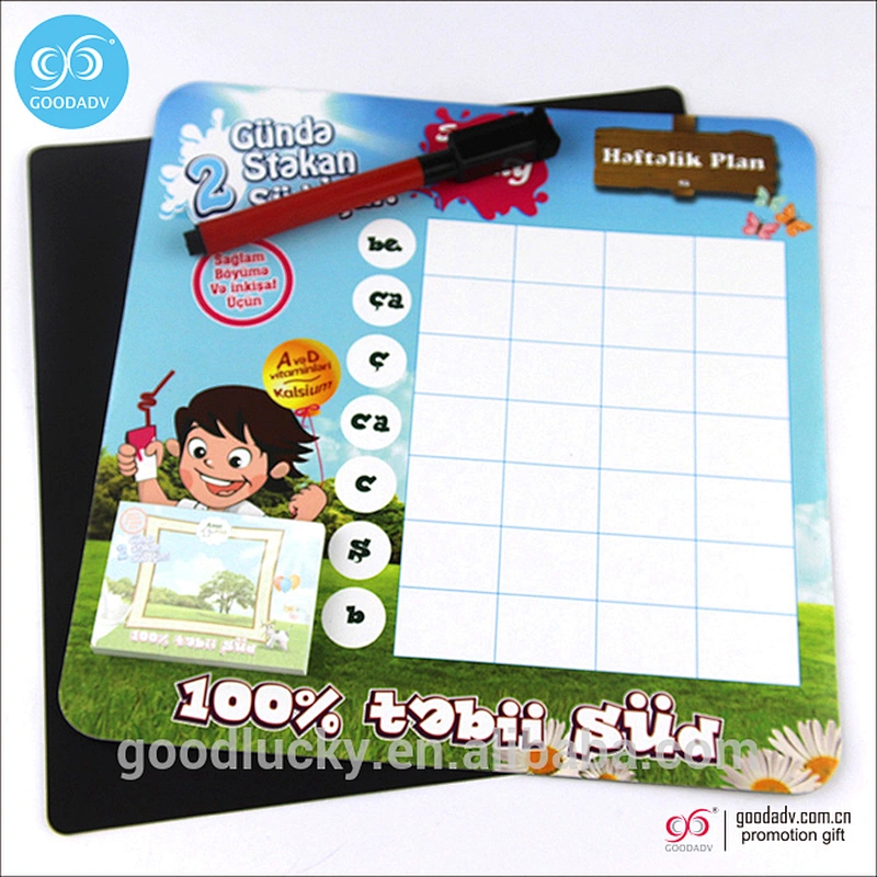 China factory kids erasable magnetic drawing board writing A3 with OEM logo