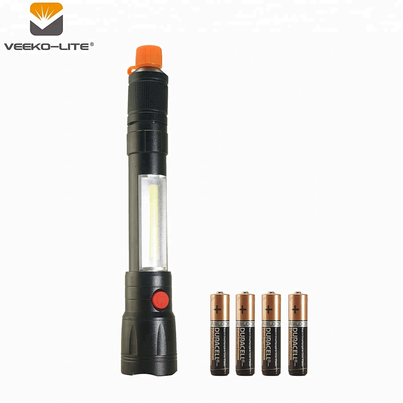 2018 Portable Car Repair Outdoor Work Lights with Emergency Hammer Aluminium Flashlight COB Light