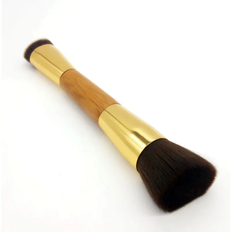 1pc new personalised bamboo makeup brush foundation powder blending cosmetic tool