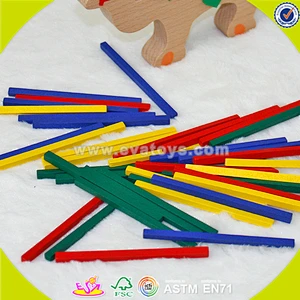 Venta al por mayor barato de madera pliegues alta alta juguetes top moda de madera plegable alta juguetes W13D085