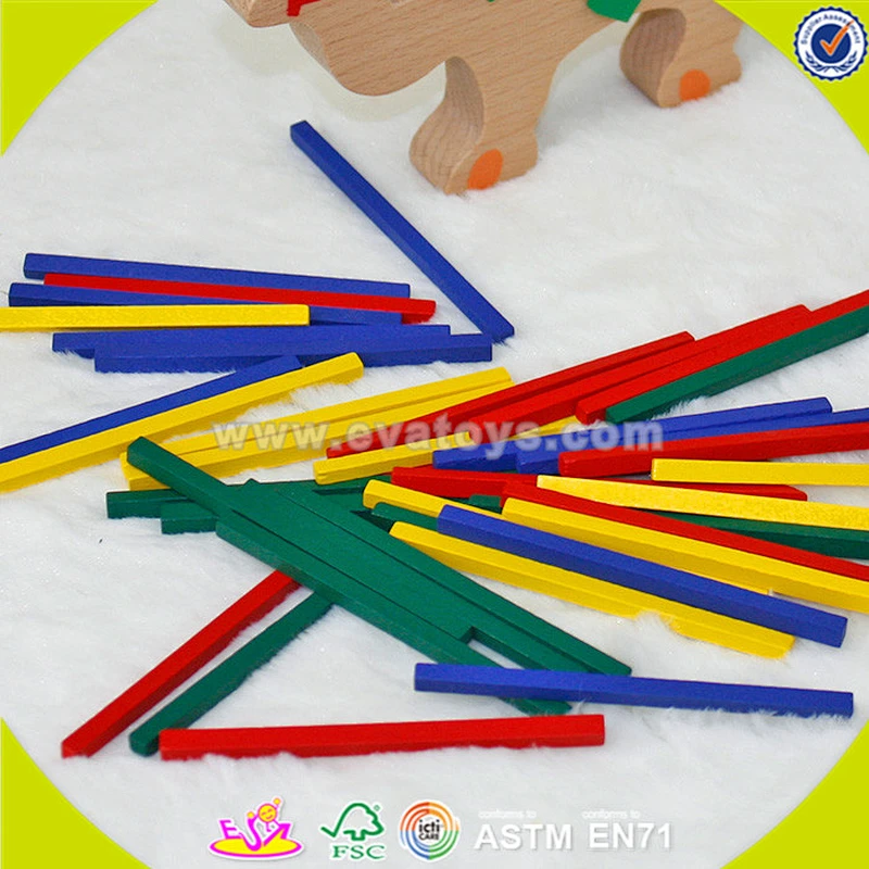 Venta al por mayor barato de madera pliegues alta alta juguetes top moda de madera plegable alta juguetes W13D085