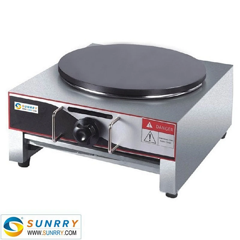 Competitive Gas Stainless Steel Automatic Crepe Machine (SUNRRY SY-CG45D)