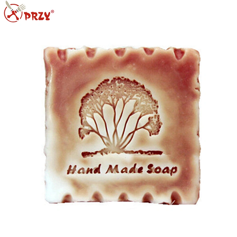 S4233 PRZY Stone Stamp Handmade Silicone Soap Mold Candle Mould Diy Craft Molds