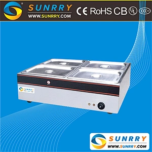 High-efficiency restaurant equipment electric tortilla and chocolate warmer for sale (SY-BM280A)