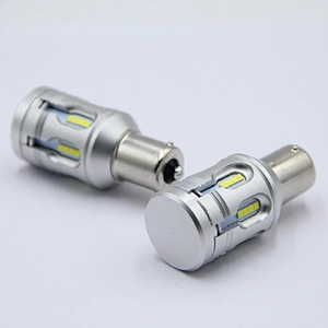No Hyper Flash ! S1C 24SMD CSP 2020 25.2W 2.1A 1500LM error free bulb LED p21w BA15s BAU15s  led 1156 CANBUS